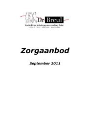 Zorgaanbod - De Breul