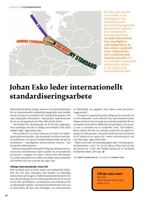 Artikel ur Gränssnittet 1/2010 (pdf) - Lantmäteriet