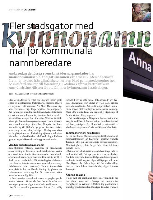 Artikel ur Gränssnittet 1/2010 (pdf) - Lantmäteriet