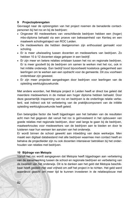 Rapport Metopia - A+O Metalektro