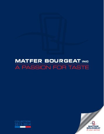 PDF catalog - Matfer Bourgeat Inc