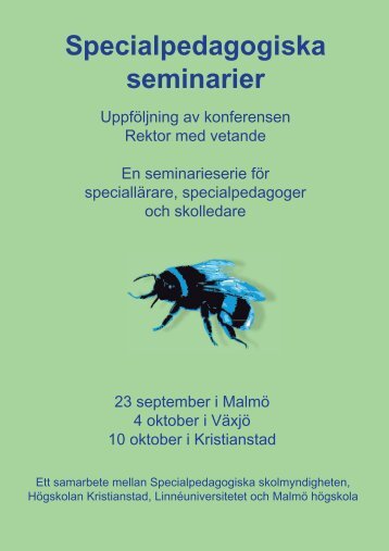 Specialpedagogiska seminarier