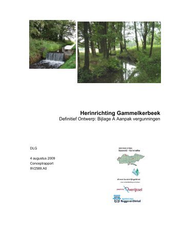 Herinrichting Gammelkerbeek - Landinrichting Saasveld-Gammelke