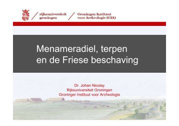 Menameradiel, terpen en de Friese beschaving - Gemeente ...