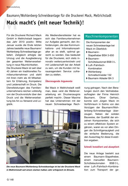 Baumann maschinenbau in deutschland medizin studieren