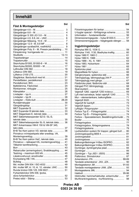 Pretec katalog