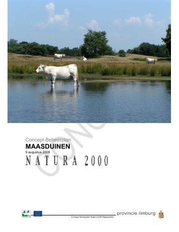 Conceptbeheerplan Maasduinen - Natura 2000 beheerplannen