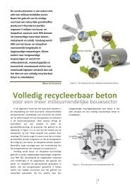 10 Volledig recycleerbaar beton voor een meer milieuvriendelijke ...