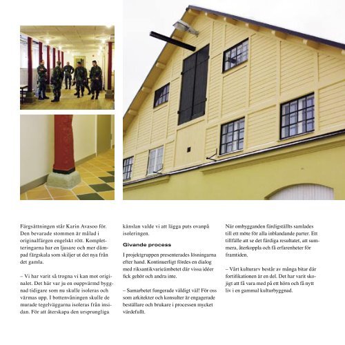 Arkitekturpriset 2003 (.pdf) - Fortifikationsverket