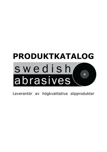 Ladda ner PDF - Swedish Abrasives AB