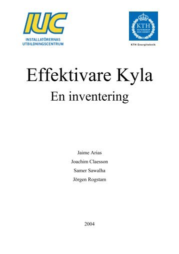 Effektivare Kyla - Energiteknik