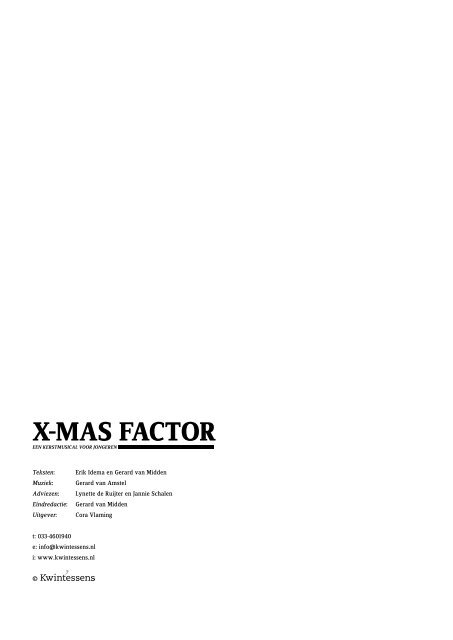 X-mas factor - Zinbox.nu