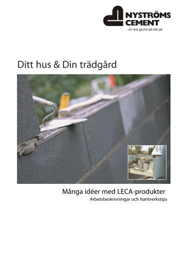 Ditt hus & Din trädgård - Nyströms Cement