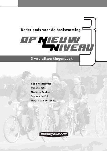 Nederlands voor de basisvorming 3 vwo uitwerkingenboek