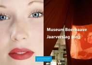 Museum Boerhaave, jaarverslag 2007