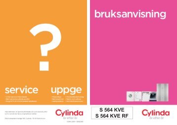 Ladda ner bruksanvisning - Cylinda