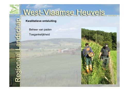 Dirk Cuvelier (Regionaal Landschap West-Vlaamse Heuvels)