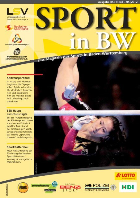 Sport in bw Nr. 05/12 - Badischer Sportbund Nord ev