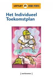 Het Individueel Toekomstplan - Leeftijd op het werk