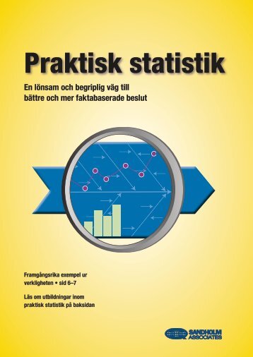 Praktisk statistik (pdf) - Sandholm Associates