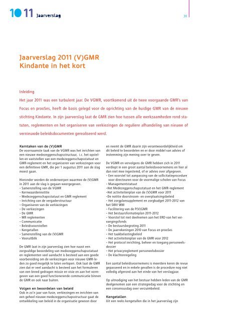 Jaarverslag Kindante 2010-2011