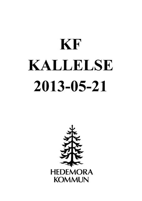 2013-05-21 - Hedemora Kommun