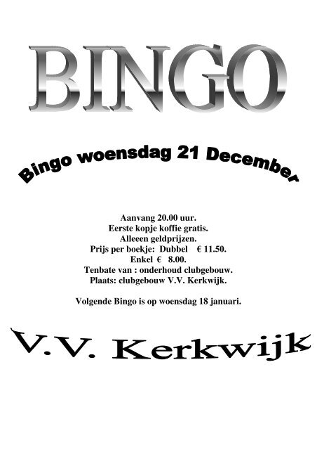 Stormvogel december 2005 - vv Kerkwijk