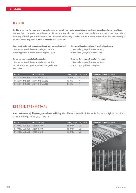 Download catalogus - Molenaar beton