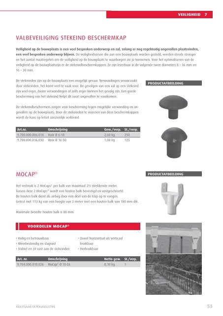 Download catalogus - Molenaar beton