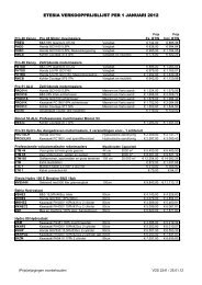 etesia verkoopprijslijst per 1 januari 2012 - Kees van der Spek ...