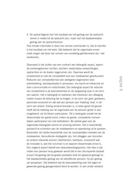 Bevorderen van disseminatie van innovaties in het ... - Cinop