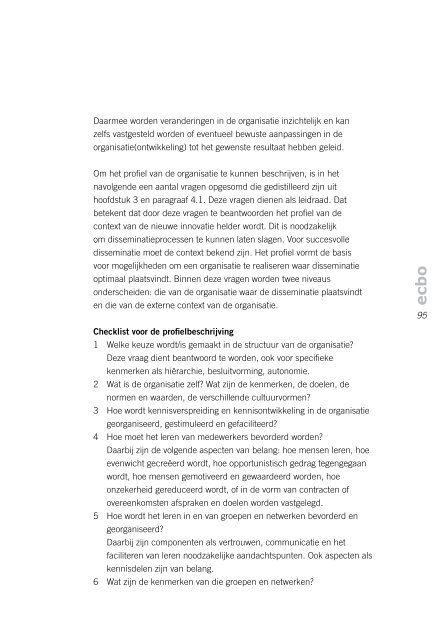 Bevorderen van disseminatie van innovaties in het ... - Cinop