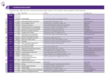 EVENEMENTENKALENDER - Gemeente Zaventem