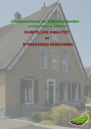 Alblasserwaard en Vijfheerenlanden - Gebiedsplatform