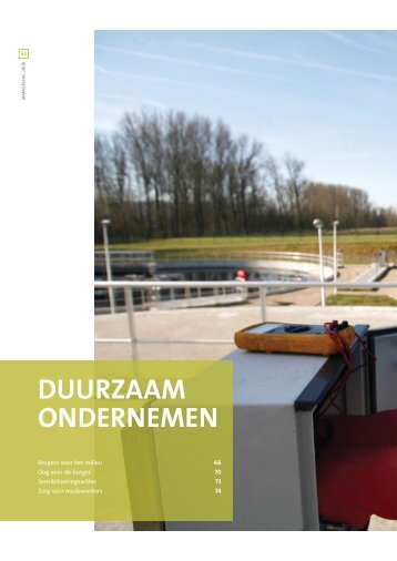Doorzaam ondernemen - Aquafin