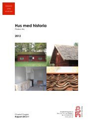 Hus med historia - Örebro läns museum