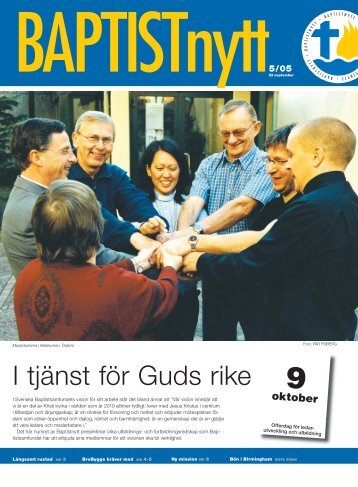 I tjänst för Guds rike - Svenska Baptistsamfundet