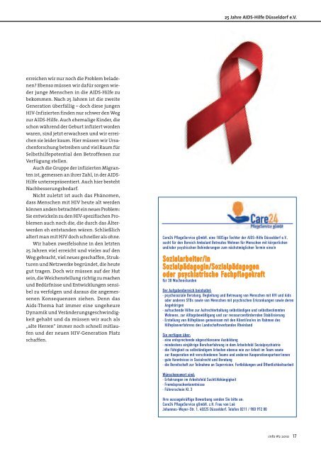 Download :info 02.2010 - Aids-Hilfe - Deutsche Aids-Hilfe
