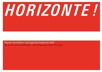 HORIZONTE ! - Hamburgische Architektenkammer