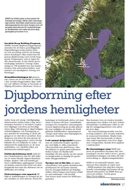 Hämta tidningen som PDF - Geotec