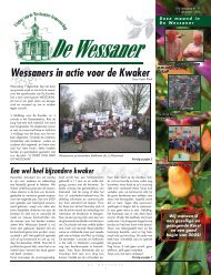 Wessaners In Actie Voor De Kwaker - Westzaan.info