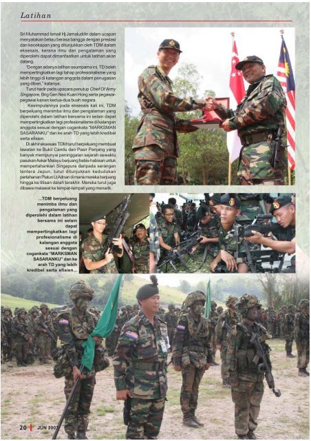 Menarik Di Dalam... - berita tentera darat malaysia
