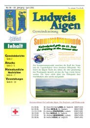 2 GRATULATIONEN LUDWEIS-AIGEN