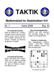 Læsevenlig version - Skakklubben K41