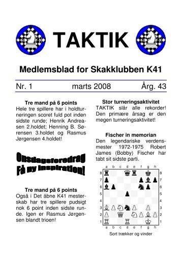 Læsevenlig version - Skakklubben K41