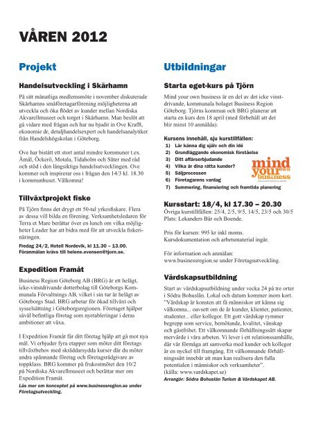 Näringslivet på Tjörn 2012_1.pdf - Tjörns kommun