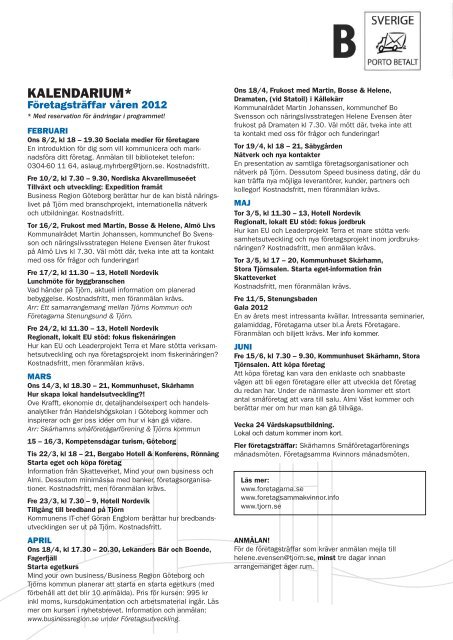 Näringslivet på Tjörn 2012_1.pdf - Tjörns kommun