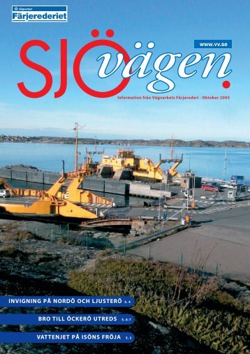 Vägverket Färjerederiet - Sjövägen
