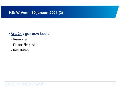 Boekhoudrecht in België - Corpora Finance