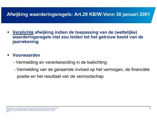 Boekhoudrecht in België - Corpora Finance